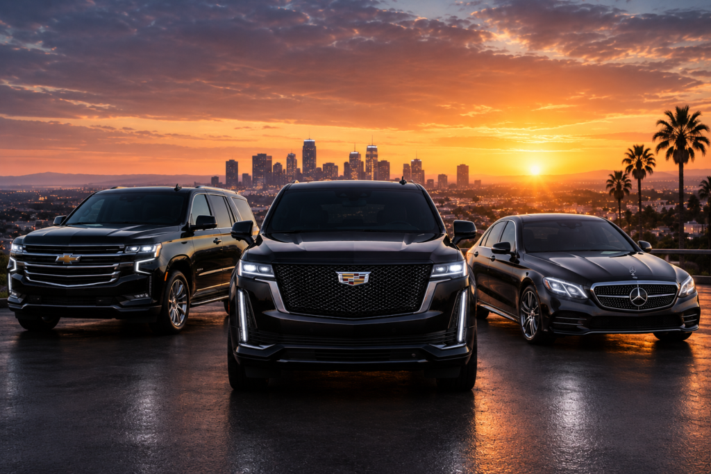 Luxury Car Fleet to LAX