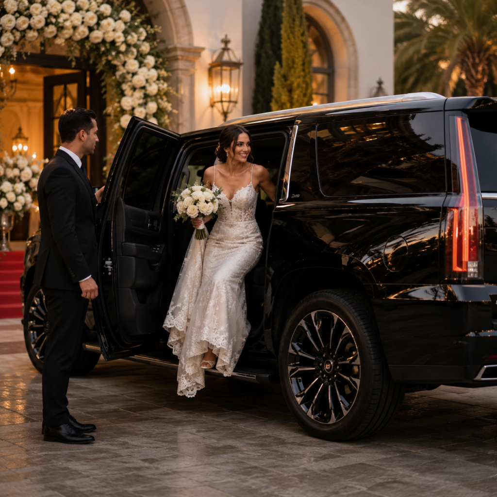 Wedding Chauffeur service Ca