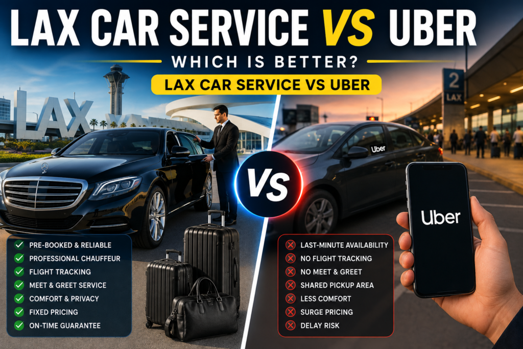 LAX car service vs Uber