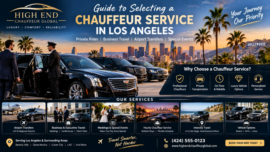 chauffeur service Los Angeles