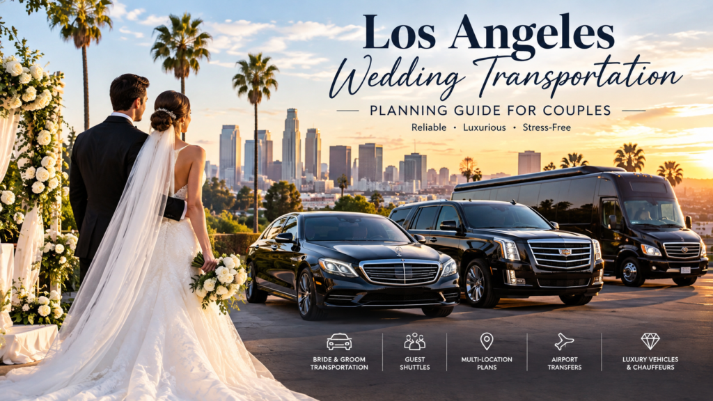 wedding transportation Los Angeles